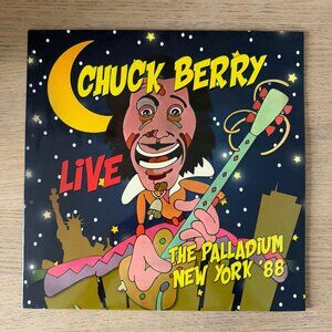 Chuck Berry Live The Palladium New York '88 BLUE COLORED Vinyl